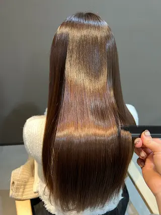 ロング カラー 中村 ひなたのヘアスタイル