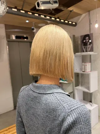 ミディアム ハイトーン/ブリーチ 🧁soraのヘアスタイル