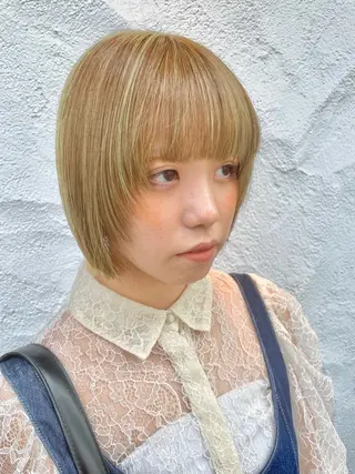 ショート ダメージレス特化🪩 パーマ ＡＭＩのヘアスタイル