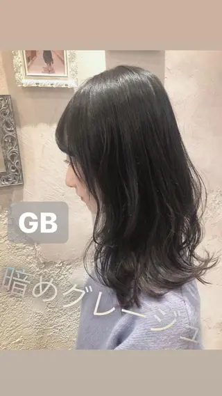 ミディアム ボンドストーリーノヴァ所属・縮毛矯正・髪質改善 ❣️三浦正也のヘアスタイル