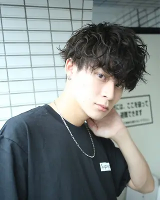 ショート パーマ Eir 高槻所属・デザイナーズサロン Eir高槻のヘアスタイル