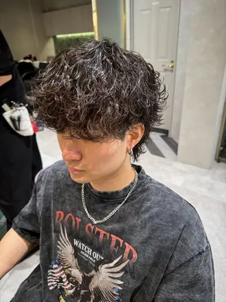 パーマ メンズ 新宿【メンズパーマ】 塩澤太一のヘアスタイル