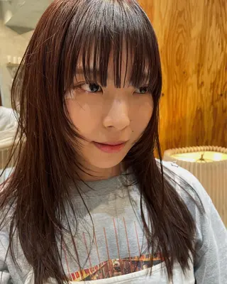 セミロング 横田 寛人のヘアスタイル