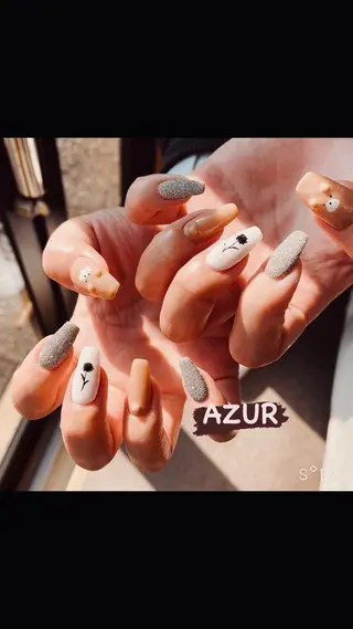 ネイル AZUR N&eyelashのネイルデザイン