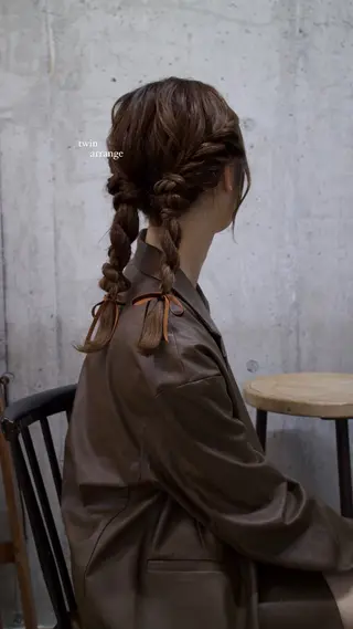 ロング ヘアアレンジ ᵐⁱᵏⁱᵏᵒ / レイヤー★のヘアスタイル