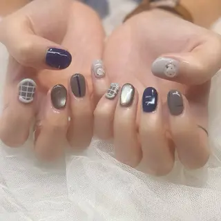 ネイル 新井 ひなののネイルデザイン