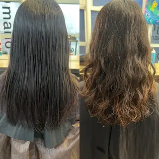 ロング MaNO chamoのヘアスタイル