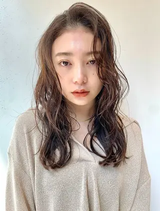ミディアム ♦️パーマ縮毛特化 /SOU♦️のヘアスタイル
