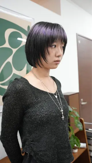 ショート ボブ/レイヤー/ ショートcovo代表のヘアスタイル