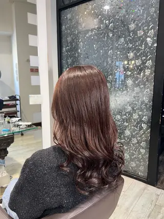 ロング カラー kataoka ryotaのヘアスタイル