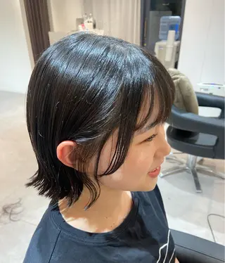 ミディアム Le un所属・Leun(ルアン) 奥村綾菜のヘアスタイル