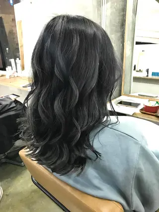 ミディアム カラー 💎髪質改善💎 デザイナーshinのヘアスタイル