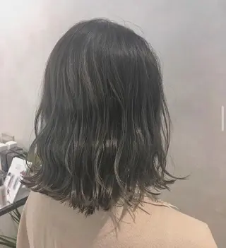 ミディアム カラー ヘアアレンジ エグチ アキラのヘアスタイル