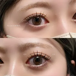 マツエク・マツパ sol nanamiのマツエク・マツパデザイン