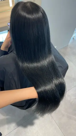 ロング MIMA / 名駅/グレージュのヘアスタイル