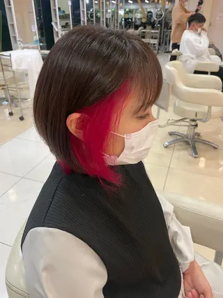 ショート 田中 美有のヘアスタイル
