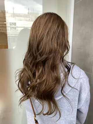 ロング カラー メンズパーマ/ スパイキー/フェードのヘアスタイル