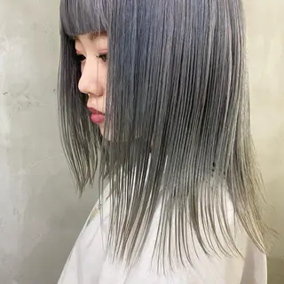 ミディアム kai .のヘアスタイル