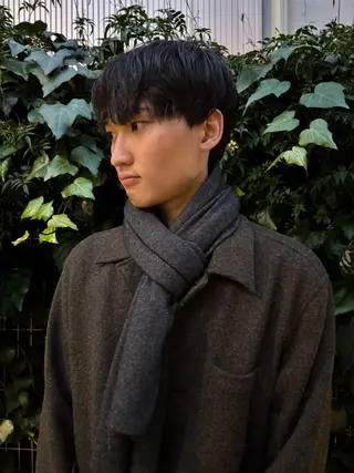 カラー メンズ お洒落レイヤー🎵 ハイトーン/りりのヘアスタイル