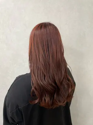 ロング カラー TELA HAIR 瑞江店所属・髪質改善⭐️透明感 片塩のヘアスタイル