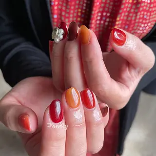 ショート 10ten所属・10ten Mikiのネイルデザイン