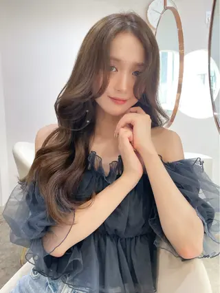 セミロング 🍑韓国girly Saaya🍑🪄のヘアスタイル