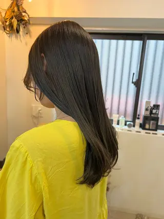 ロング カラー トレンドと似合わせ/ マンツーマン/西上楓のヘアスタイル