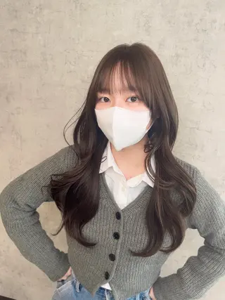 ロング KAEDE🎀 ジャニオタ美容師のヘアスタイル