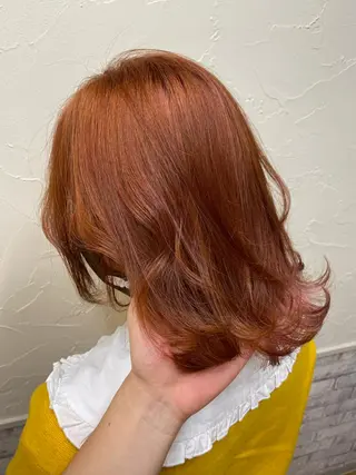 ミディアム カラー 髪質改善/レイヤー ストウシンゴのヘアスタイル