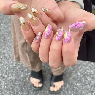 ネイル Allure小山店 後藤文香のネイルデザイン