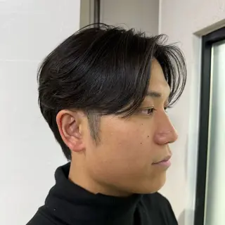 パーマ メンズ パーマモデル募集/ 尾上数馬/桂駅前1分のヘアスタイル