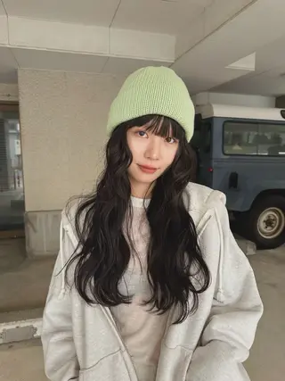 ロング 🧣misaki 透明感カラー🧣のヘアスタイル