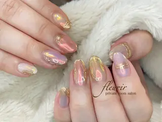 ネイル フルリール 【プライベートサロンのネイルデザイン