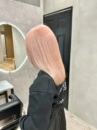 ミディアム カラー mood tatemachiのヘアスタイル