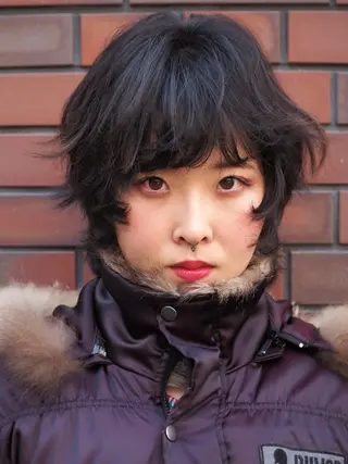 ショート カラー なりた るいのヘアスタイル