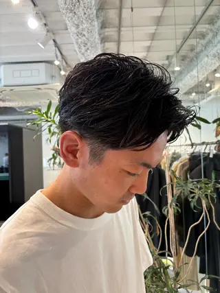 メンズ ANY/須田 麻人/ハードパーマのヘアスタイル