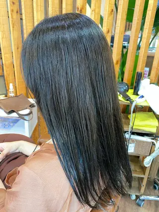 ロング カラー パーマ ヘアアレンジ メンズ キッズ ネイル マツエク・マツパ emu所属・🌈髪質改善・美髪矯 正・平野瀬乃🌈のヘアスタイル