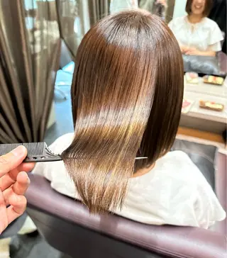 ミディアム Hair Resort Noble(ヘアリゾートノーブル)所属・オオヤ カナのヘアスタイル