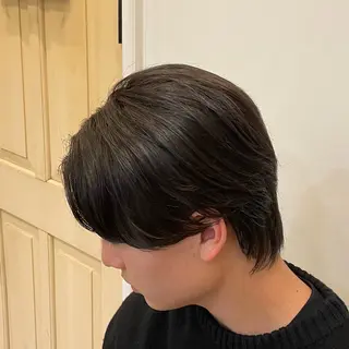 ショート パーマ メンズ SALOWIN所属・メンズ特化 波巻き ツイスパ 黒川 貴史のヘアスタイル