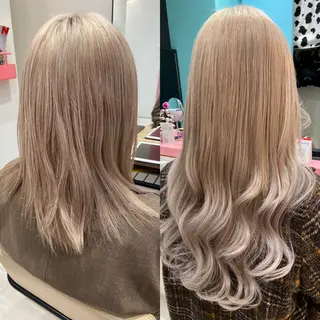 ロング 新宿/韓国ヘア 中明度カラー/かやのヘアスタイル