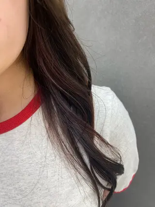 ロング カラー あいり 福岡美容師のヘアスタイル