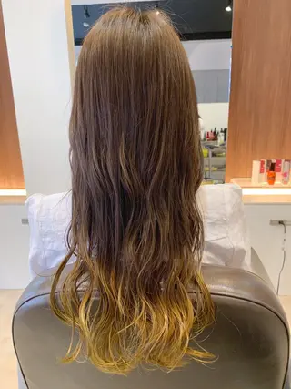 ロング メンズパーマ/難波/ 心斎橋　室園亮佑のヘアスタイル