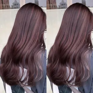 セミロング カラー 高橋 みく/ minimのヘアスタイル