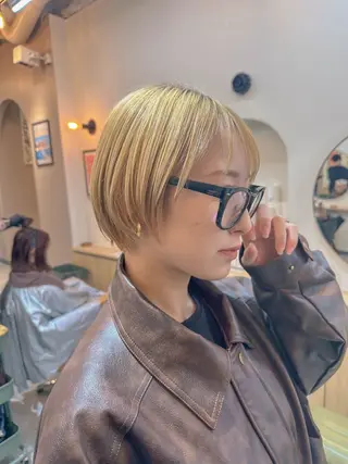 ショート ボブ/ 前川友哉のヘアスタイル