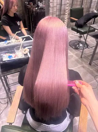 カラー AYANE 韓国ヘア /レイヤーカットのヘアスタイル