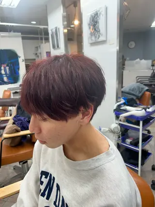 メンズ 雨とランプ　琴似所属・【美髪矯正】　竹内 廉のヘアスタイル