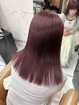 カラー 暖色カラ-ෆ˚顔周り 🎀ོ白岩亜実🎀ོのヘアスタイル