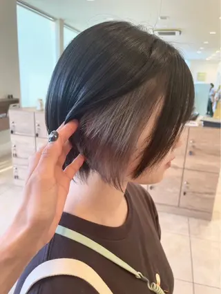 カラー 田中 恵美のヘアスタイル