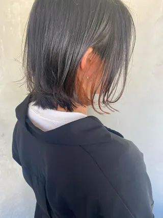ショート カラー ヘアアレンジ stylist/蛯谷 珠里のヘアスタイル
