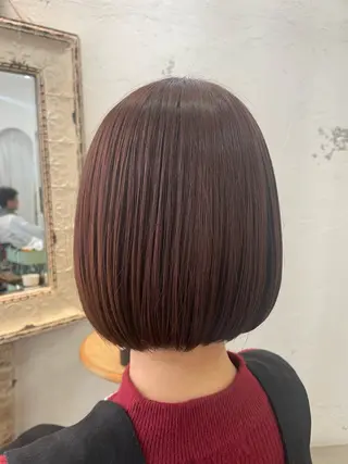 ミディアム fio マナミのヘアスタイル